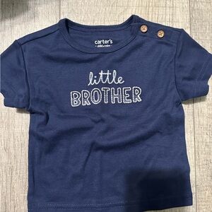 Carter's Navy Blue Little Brother Tee